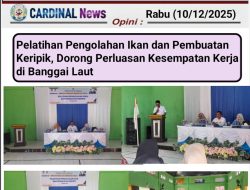 Pelatihan Pengolahan Ikan & Pembuatan Keripik, Dorong Perluasan Kesempatan Kerja di Banggai Laut