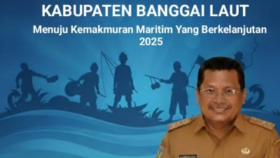 Kepala Sekolah SMPN Banggai, Kabupaten Banggai Laut, KUEMBAH D. LATTA, S.Pd. Mengucapkan: Dirgahayu Kabupaten Banggai Laut Ke 13 Tahun 2025. Menuju Kemakmuran Maritim Yang Berkelanjutan.
