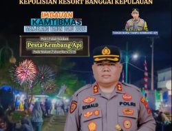 Kapolres Banggai Kepulauan Imbau Masyarakat Tidak Gunakan Kembang Api Akhir Tahun