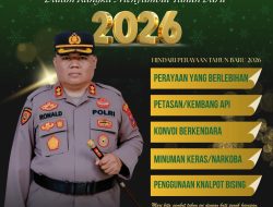 Kapolres Banggai Kepulauan Imbau Masyarakat Jaga Kamtibmas Jelang Tahun Baru 2026