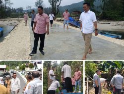 Ketua DPRD Balut, Patwan Kuba, Bersama Komisi II Monitoring Pekerjaan Fisik APBD 2025