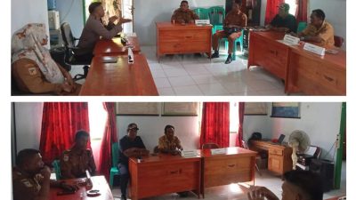 Demi Kamtibmas: Bhabinkamtibmas Polsek Lobangkurung, Lakukan Dialogis Sambangi Kantor Desa Sonit