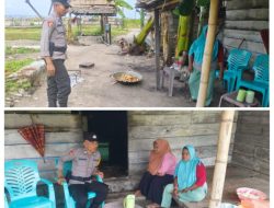 Bhabinkamtibmas Polres Bangkep, Kawal Program Swasembada Pangan di Wilayah Tinangkung