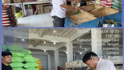 Polres Bangkep Pantau Harga Pangan di Balut, Pastikan Stabilitas HET