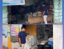 Kendalikan Harga Pangan, Sat-Reskrim Polres Bangkep Sidak Pasar Tradisional Salakan