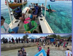 Polres Bangkep Evakuasi Warga Desa Pelinglalomo yang Hilang di Perairan Pulau Tikus