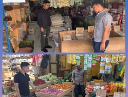 Sat-Reskrim Polres Bangkep, “Pantau Harga Pangan di Pasar Salakan,” Pastikan Stok Aman