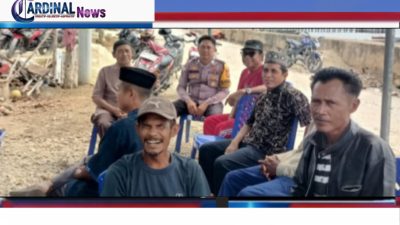 Perkuat Kamtibmas, Bhabinkamtibmas Polsek Totikum Serap Keluhan Masyarakat Lewat Jumat Curhat