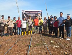 Polsek Mori Atas & Jemaat Gereja Zoar Tanam Jagung Dukung Program Swasembada Pangan