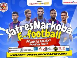 Pewarta Muda Gandeng Satresnarkoba Polres Parimo, Gelar Turnamen E-Football Ramadan 2026 Nyatakan “Generasi Muda Perangi Narkoba”!!