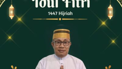 Kepala Dinas, SUNARTO SULULING, S.H.,M.Si, Beserta Segenap Staf & Jajaran Dinas Pemadam Kebakaran dan Penyelamatan (Damkarmat), Kabupaten Banggai Laut. Mengucapkan: Selamat Hari Raya “IDUL FITRI” 1447 Hijrah, Mohon Maaf Lahir & Batin.