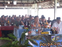 Pantau Arus Balik dan Objek Wisata, Kapolda Sulteng Ikuti Anev Operasi Ketupat 2026 Bersama Kapolri