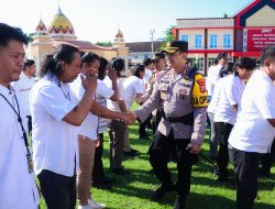 Gelar Halal Bihalal, Kapolres Banggai: Momentum Memupuk Kebersamaan
