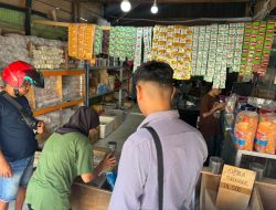 Kendalikan Inflasi, Unit Tipidter Polres Bangkep Cek Harga Beras dan Cabai di Tinangkung