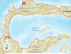 Tolitoli Kembali Diguncang Gempa M2,8, BPBD Imbau Warga Tetap Tenang