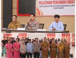 Tingkatkan Standar Gizi, Polres Bangkep Gelar Training Penjamah Makanan SPPG Bersama Dinkes