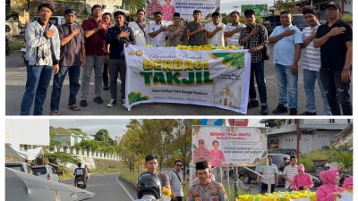 Polres Bangkep Berbagi Takjil, Wujud Kepedulian di Bulan Suci Ramadhan