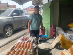 Polres Bangkep Pantau Harga Pangan di Pasar Salakan, Pastikan Stok Aman