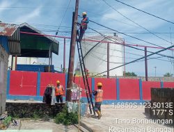Tim PT. DEY Tuntaskan Perbaikan Jaringan Listrik di Sekitar Depot Pertamina Banggai