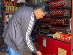 Polres Bangkep Pantau Harga Pangan di Pasar Salakan, Pastikan Stok Aman