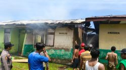 Kebakaran Hanguskan Rumah Guru di Moutong Timur, Polisi Duga Korsleting Listrik