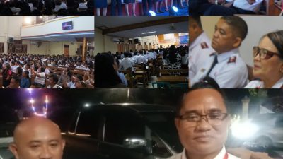 Mengawali Paskah Nasional V, Konser Doa & Pujian Digelar di Gereja Bala Keselamatan Korps 2 Palu