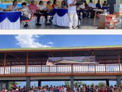 Dukung Kegiatan Keagamaan, Satbrimobda Sulteng Fasilitasi Ibadah Syukur Paskah Kerukunan Toraja Palesan Buakayu di Mako Batalyon A Pelopor