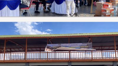 Dukung Kegiatan Keagamaan, Satbrimobda Sulteng Fasilitasi Ibadah Syukur Paskah Kerukunan Toraja Palesan Buakayu di Mako Batalyon A Pelopor