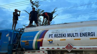 Polda Sulteng Amankan Dua Truk Tangki Diduga Angkut BBM Subsidi tanpa Dokumen di Morowali Utara