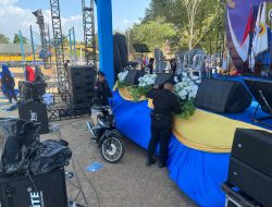 Jamin Keamanan Paskah Nasional V 2026, Personel Jibom & KBRN Sterilisasi Lapangan Gelora Atmaja