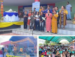 Wujud Kedekatan dengan Masyarakat, Kolam Renang Uve Sela Batalyon A Pelopor Jadi Lokasi Perayaan Paskah Jemaat Elim Palu