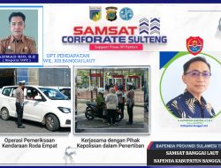 Evaluasi Empat Hari Gakum, Kesadaran Pajak Kendaraan di Banggai Laut Meningkat