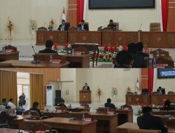 Paripurna DPRD Banggai Laut, Dihadiri Wabup Ablit H. Ilyas. Bahas Dua Raperda Strategis