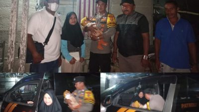 Apresiasi Luar Biasa untuk Sosok Bhabinkamtibmas Bripka Albar Hamzah, Jemput Pasien Hidrosefalus dari Luwuk hingga Antar ke Rumah Keluarg
