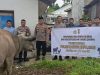 Polsek Banggai Gelar Penyembelihan & Distribusi Daging Qurban Idul Adha 1447 H