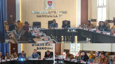 DPRD Banggai Laut Bahas Ranperda Bersama Pemerintah Daerah