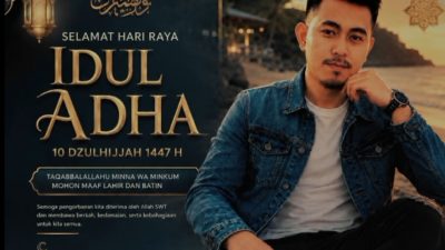 CARDINALNews – 26/05/2026 Oleh : (Wendy Wardana) // Idul Adha mengajarkan bahwa tidak semua yang kita cintai harus dimiliki selamanya. ‎Ada saat di mana keikhlasan menjadi bentuk cinta tertinggi, dan pengorbanan menjadi jalan menuju kemuliaan hati. ‎Karena hidup bukan tentang seberapa banyak yang kita genggam, ‎tetapi seberapa tulus kita mampu melepaskan demi ridha Allah. ‎Selamat Hari Raya Idul Adha 1447 H / 27 Mei 2026.
