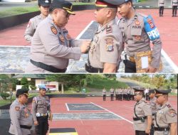 Regerasi Kepemimpinan, Polres Banggai Kepulauan Gelar Sertijab Kapolsek Liang