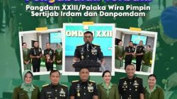 PANGDAM XXIII/PALAKA WIRA PIMPIN SERTIJAB IRDAM & DANPOMDAM