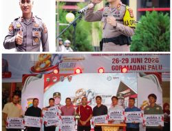 SATINTELKAM POLRES BANGGAI BORONG 4 PENGHARGAN, di HARI BHAYANGKARA Ke-80 POLDA SULTENG
