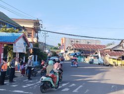 Tekan Angka Kecelakaan, Satlantas Polres Banggai Kepulauan Intensifkan Giat Pengaturan Lalu Lintas