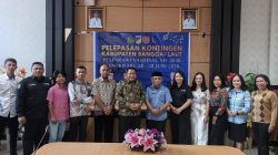 WAKIL BUPATI BANGGAI LAUT LEPAS KONTINGEN PESPARAWI NASIONAL XIV PAPUA BARAT 2026