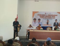 Bupati Banggai Laut Resmi Buka Sosialisasi & Pencanangan Sensus Ekonomi 2026