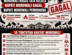10 Tuntutan Rakyat Morowali Menggema, Aliansi Peduli Morowali Siap Gelar Aksi di Kantor Bupati