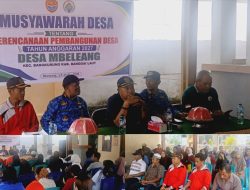 MUSDES PERENCANAAN PEMBANGUNAN DESA T.A.2027, DESA MBELEANG TAMPUNG USULAN PRIORITAS MASYARAKAT