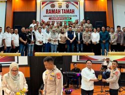 SILATURAHMI PENUH KEAKRABAN PERKUAT SOLIDARITAS ALUMNI SETUKPA POLDA SULTENG SAMBUT PAMA SIP 55