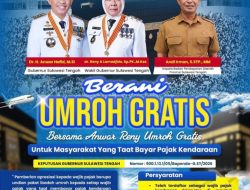 Bapenda Sulteng Luncurkan Program Umroh Gratis bagi Wajib Pajak Kendaraan yang Taat