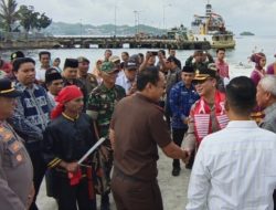 Kejari Banggai Laut Perkuat Sinergi APH, Kajari Adnan Hamzah Turut Sambut Kapolres Perdana