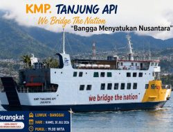 ASDP Ferry KMP Tanjung Api, Kembali Layani Rute Luwuk–Banggai Laut