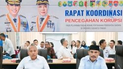 Bupati Banggai Laut Hadiri Rakor Pencegahan Korupsi Pelayanan Pertanahan di Palu